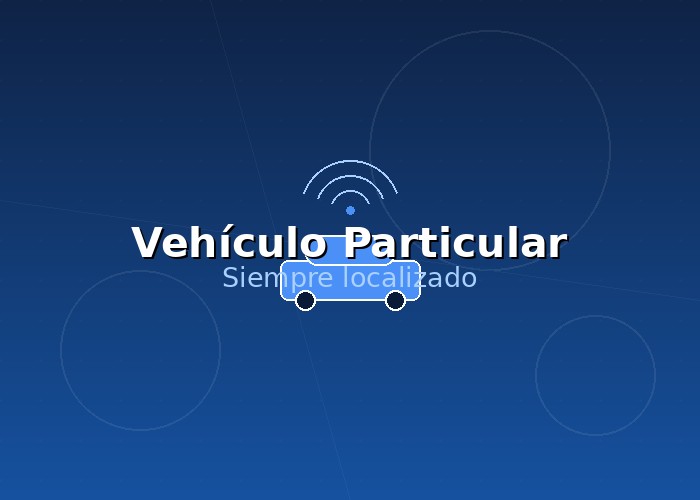 Auto particular protegido con GPS