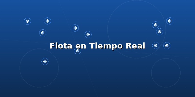 Flota de vehículos monitoreada